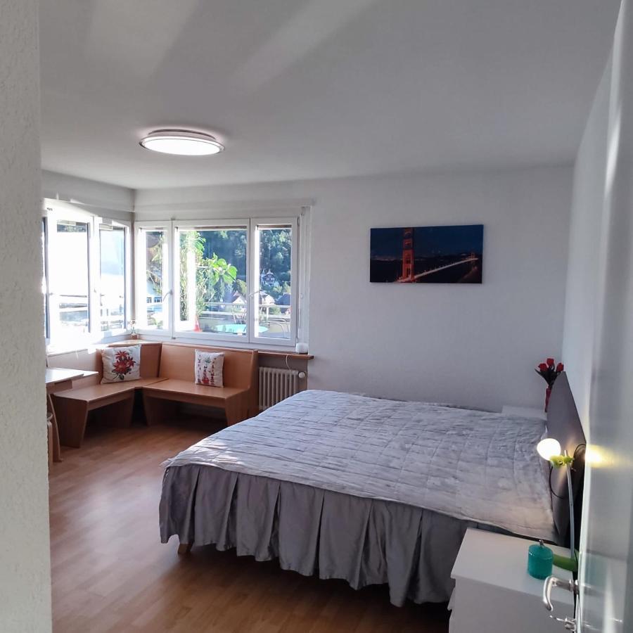 Spiez Lakeview By The Station Room C ภายนอก รูปภาพ