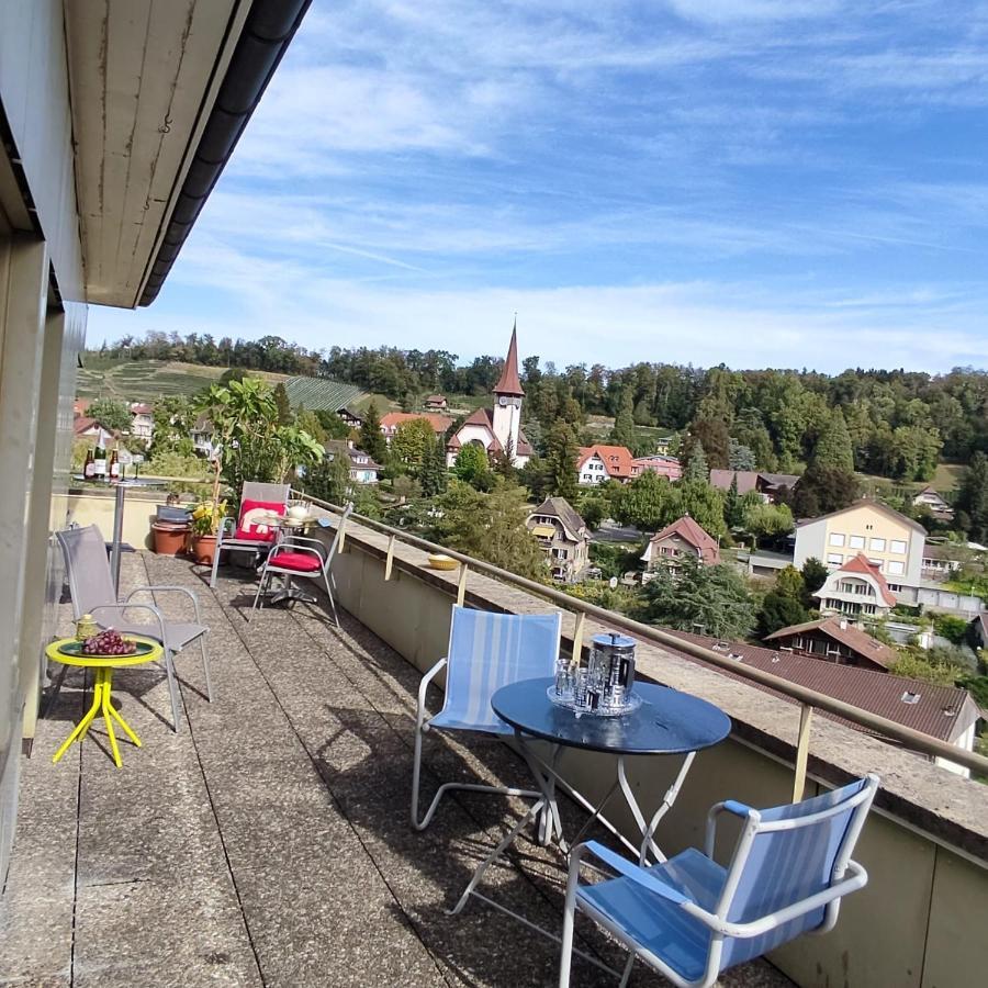 Spiez Lakeview By The Station Room C ภายนอก รูปภาพ
