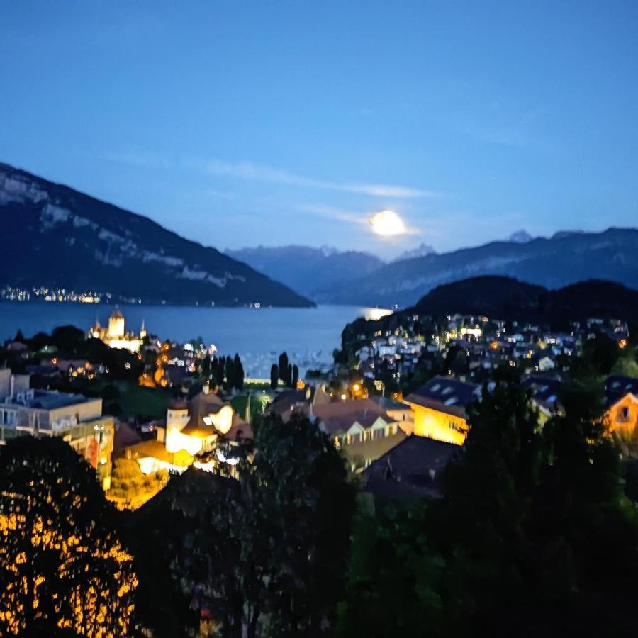 Spiez Lakeview By The Station Room C ห้อง รูปภาพ